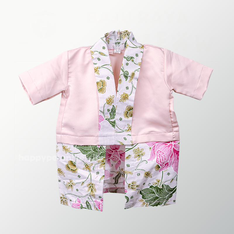 [BUATAN MAS] PINK Premium Baju Kebaya Kucing Baju Melayu Baju Raya Kucing Raya Aidilfitri Pet Clothing Costume