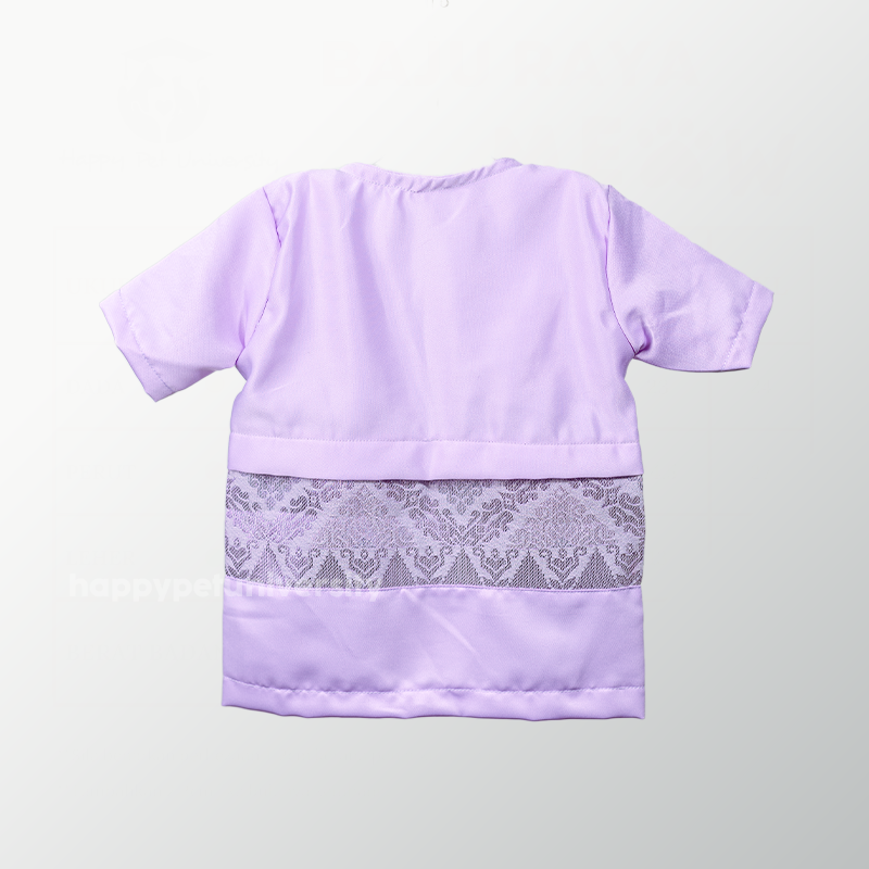 [BUATAN MAS] PURPLE Premium Baju Melayu Kucing Baju Kurung Baju Raya Kucing Raya Aidilfitri Pet Clothing Costume