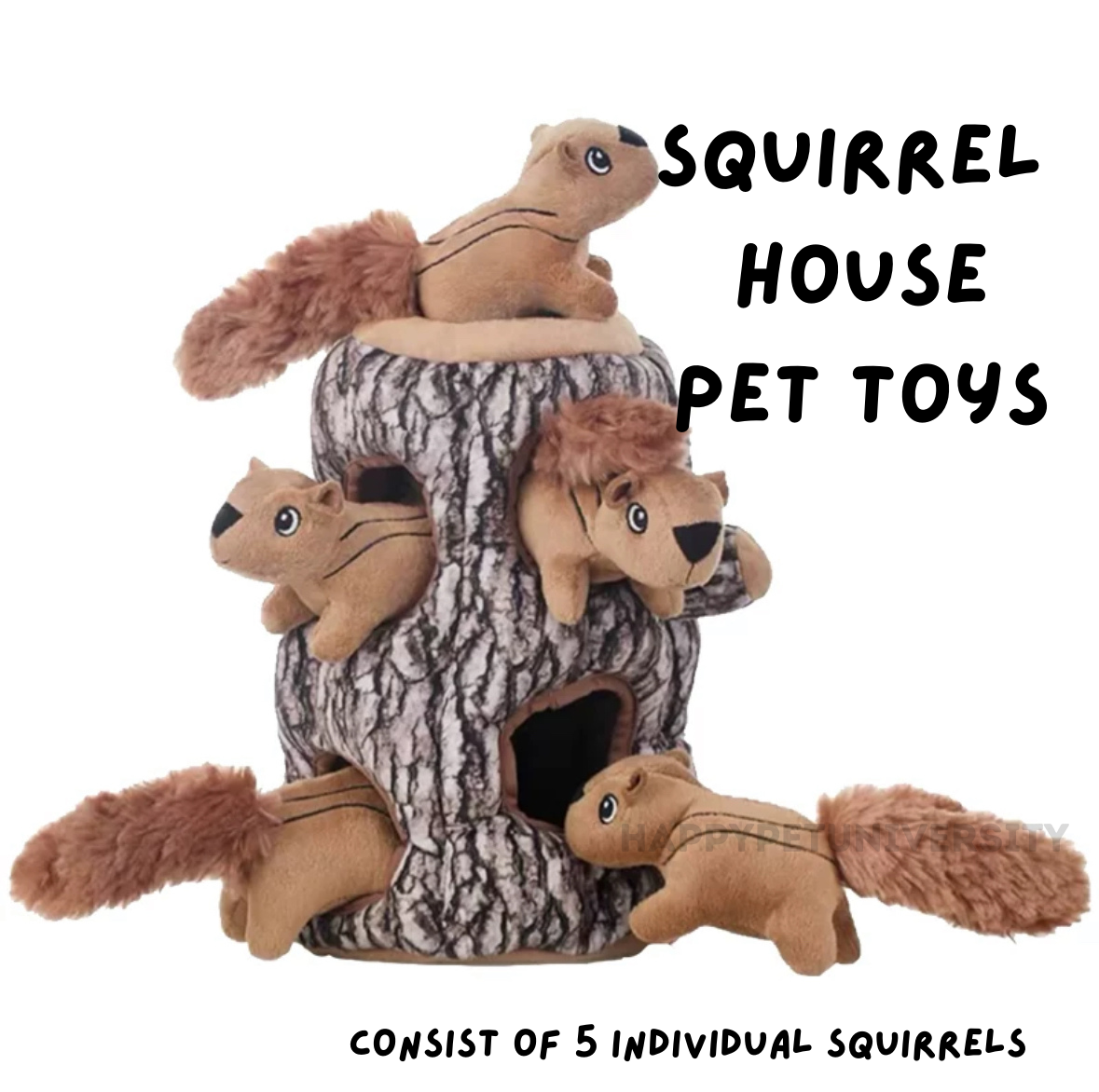 Squirrel House Pet Toys