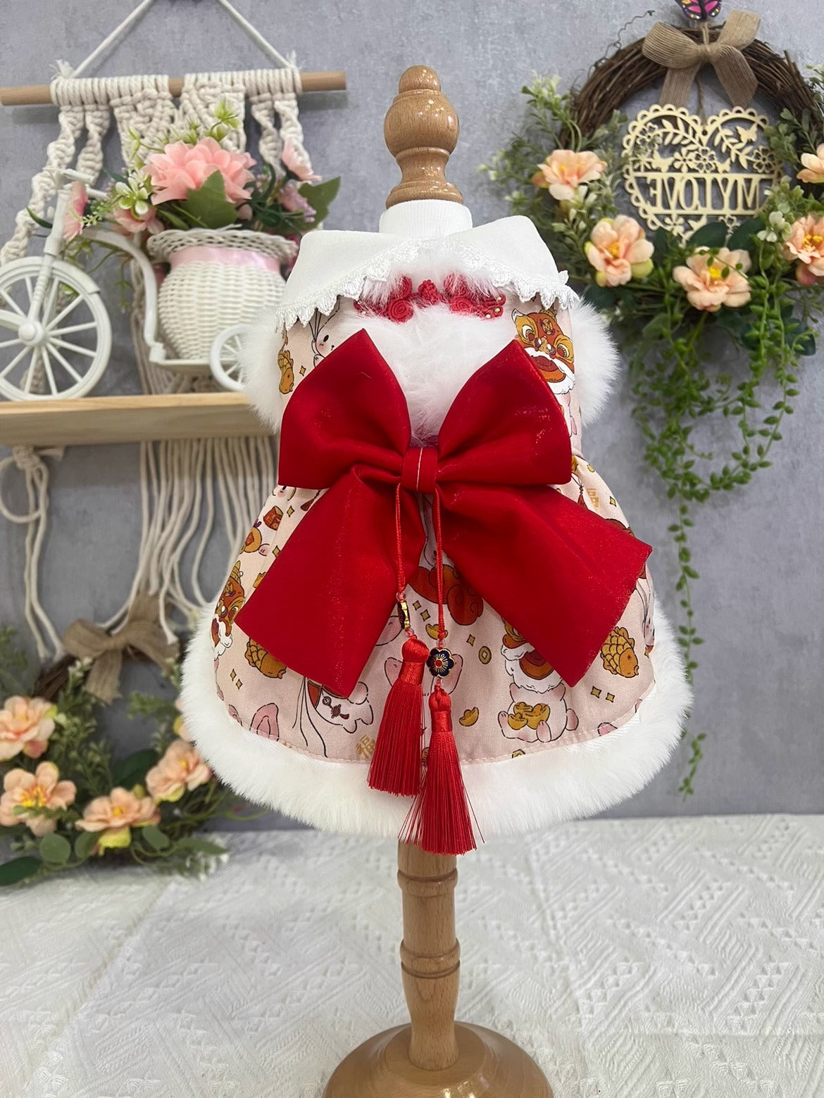 CNY Huge Ribbon Lolita Dress