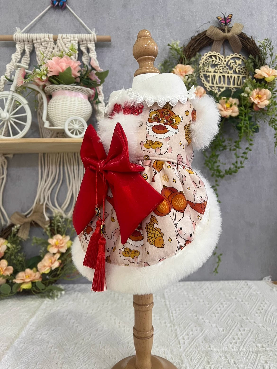 CNY Huge Ribbon Lolita Dress