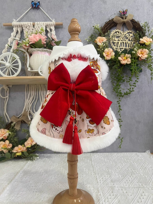 CNY Huge Ribbon Lolita Dress