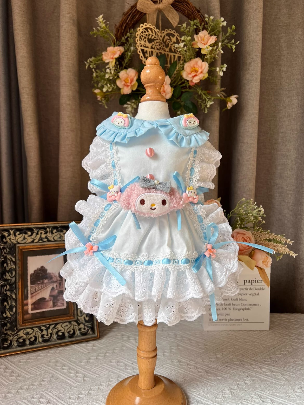 Sanrio Light Blue Cute Melody Lolita Dress