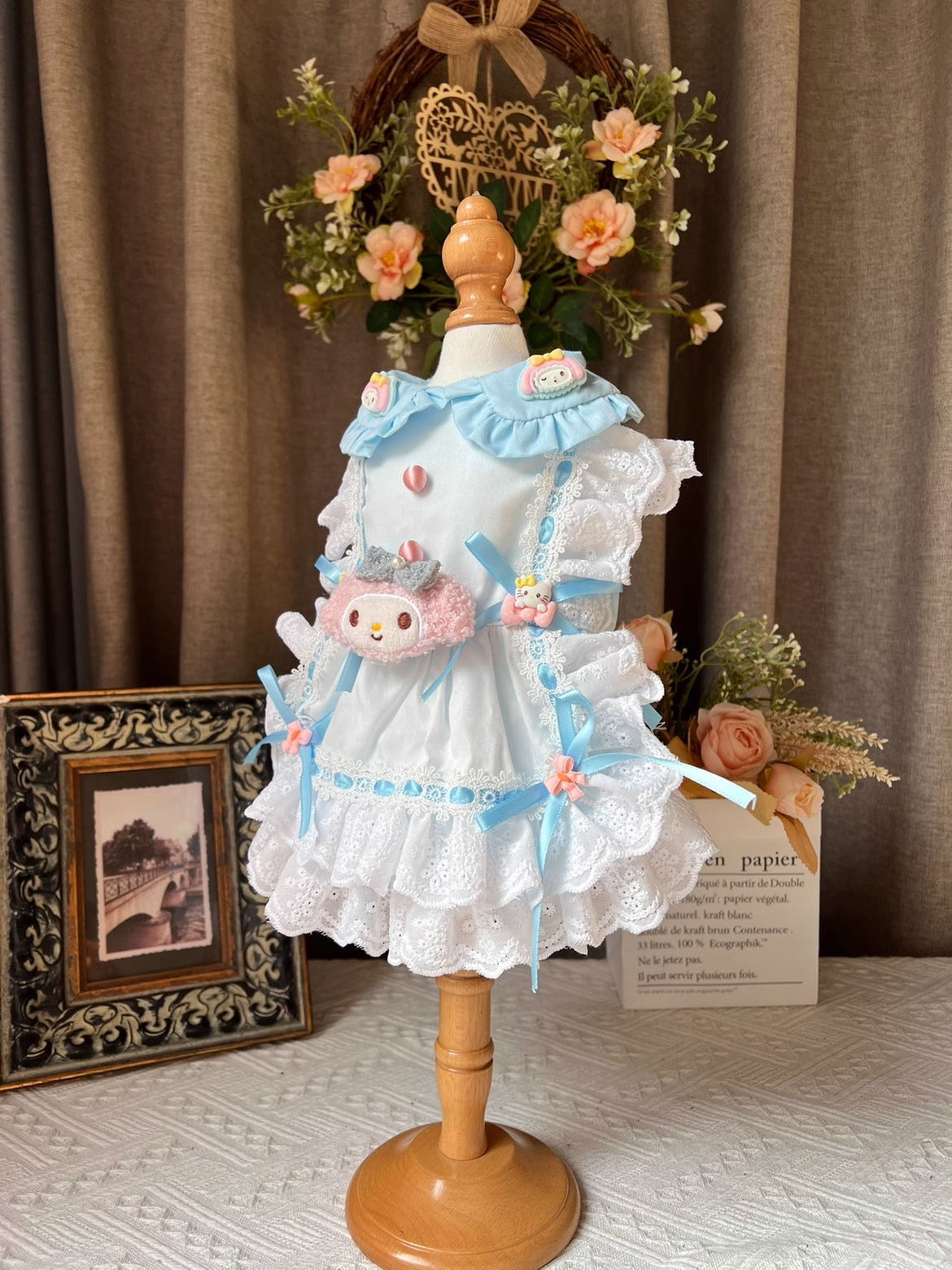 Sanrio Light Blue Cute Melody Lolita Dress