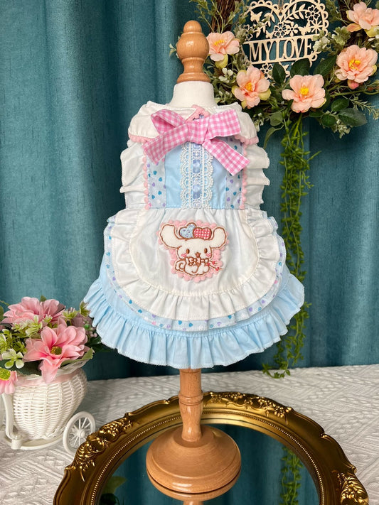 Sanrio Layered Baby Blue Lacey Cinnamoroll Lolita Dress