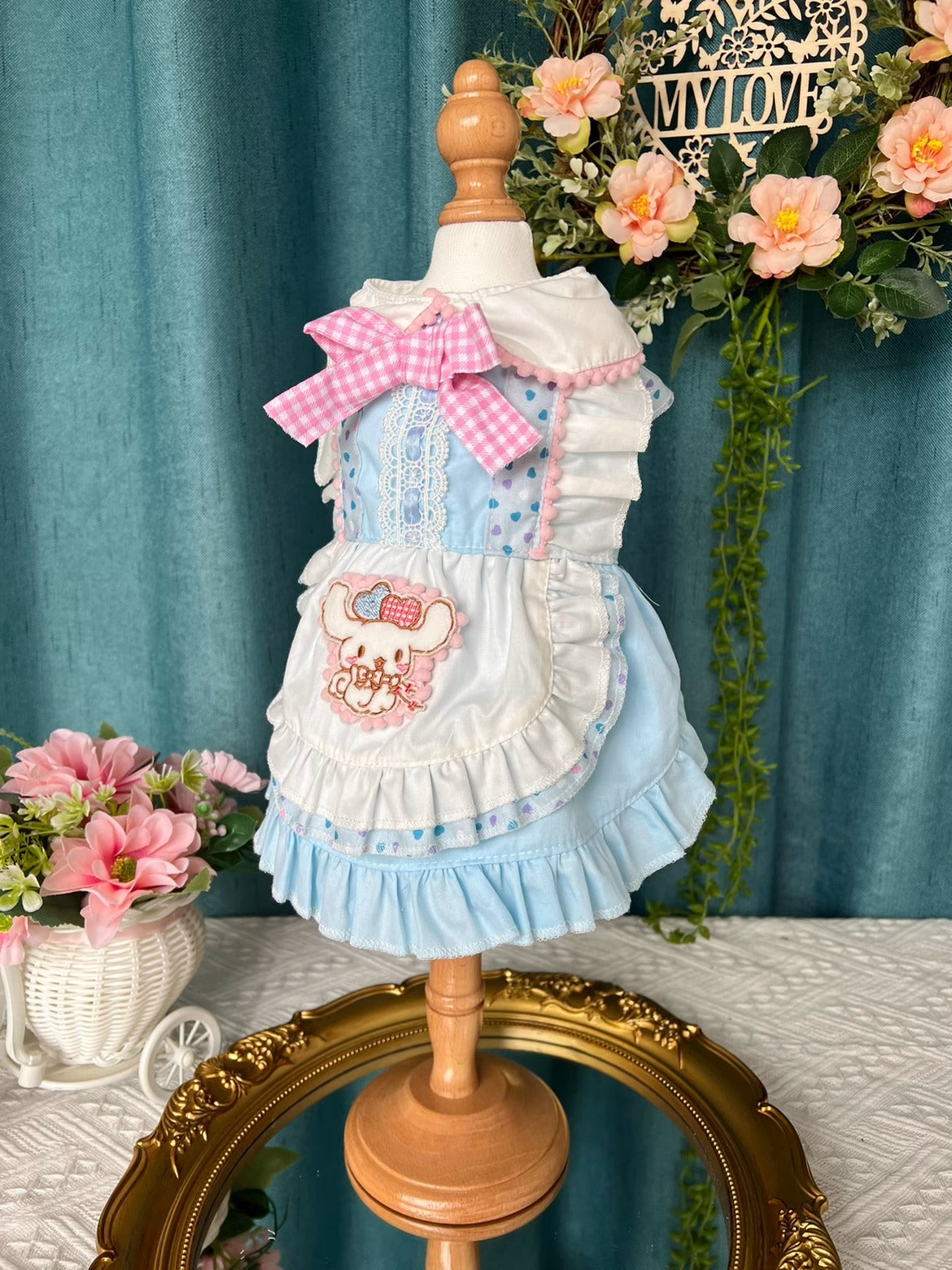 Sanrio Layered Baby Blue Lacey Cinnamoroll Lolita Dress