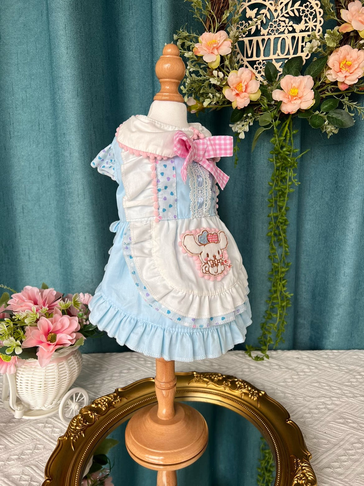 Sanrio Layered Baby Blue Lacey Cinnamoroll Lolita Dress