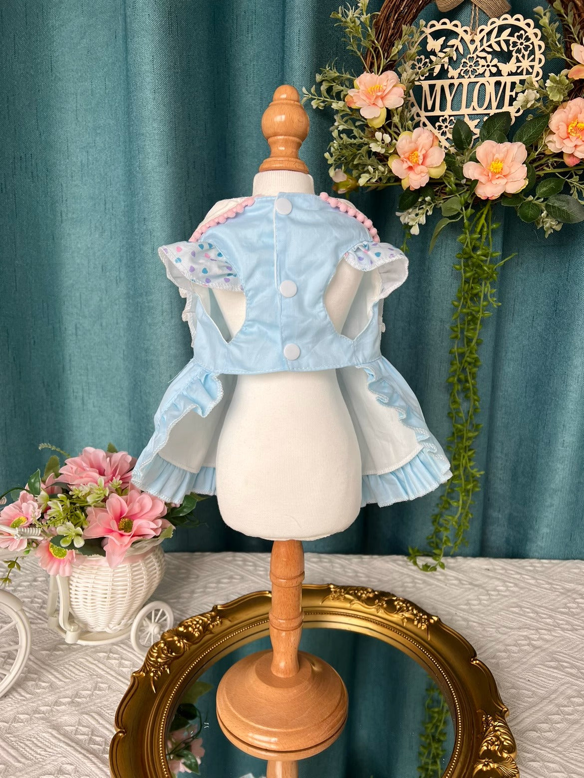 Sanrio Layered Baby Blue Lacey Cinnamoroll Lolita Dress