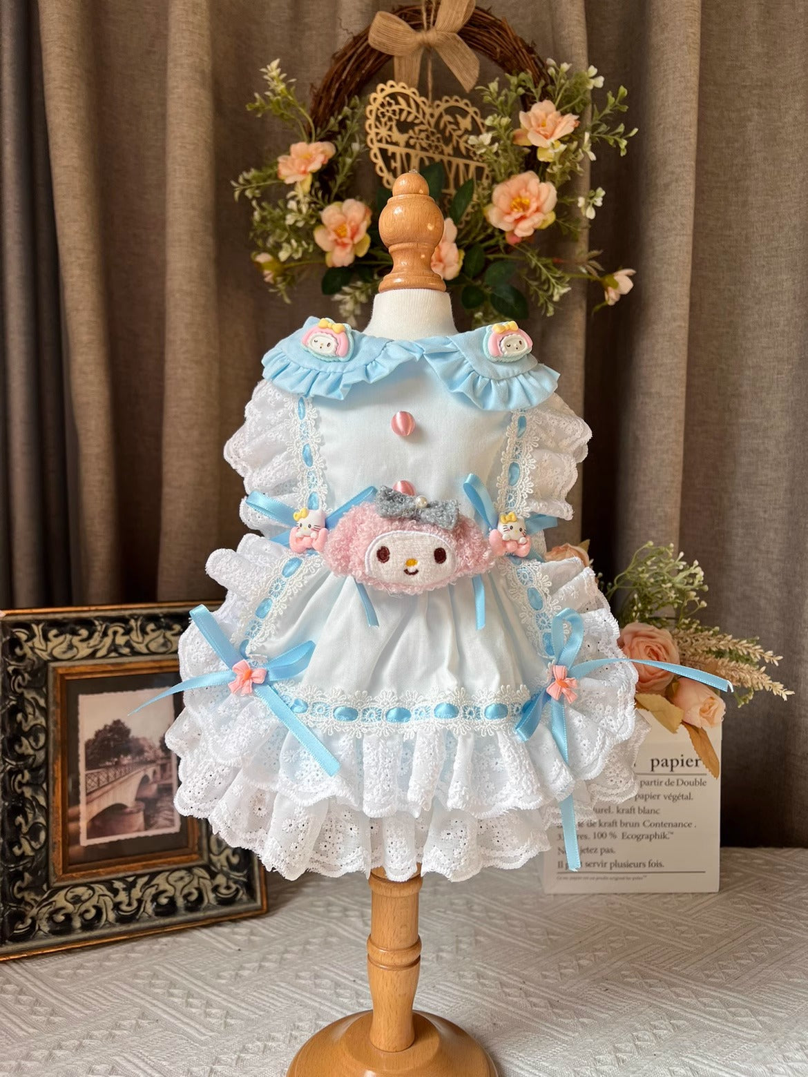 Sanrio Light Blue Cute Melody Lolita Dress